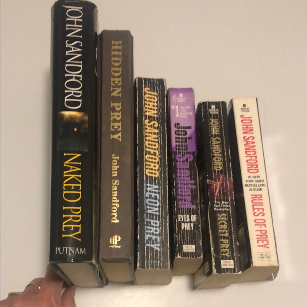 John Sandford book collection